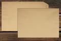 [20706] Kalenderversandtaschen 312x441 Nassklebend Braun 140 g/qm